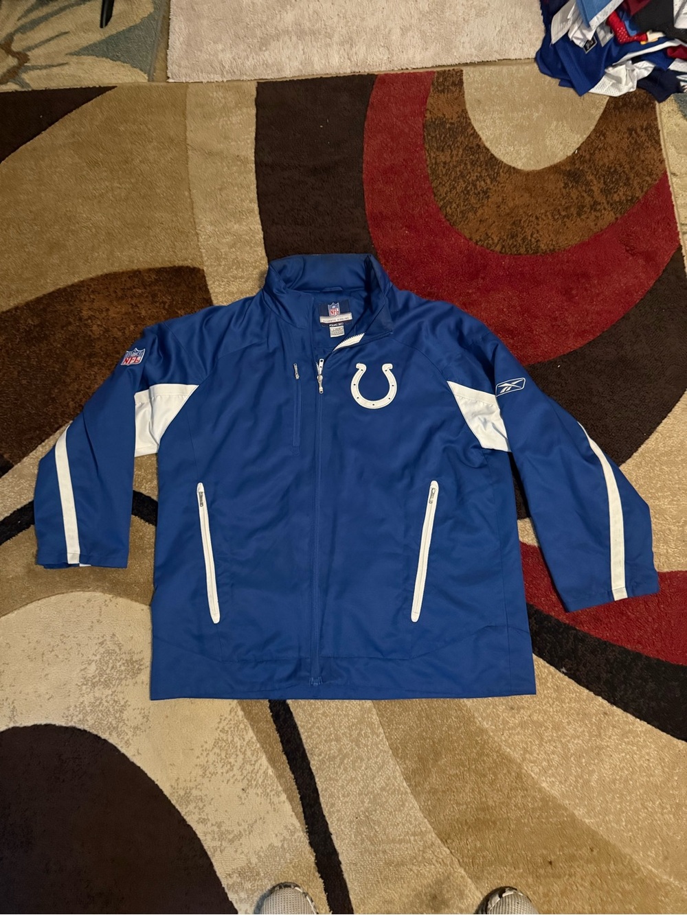 NFL Indianapolis Colts team football jacket size L